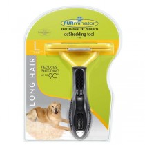 Escova Rasqueadeira Furminator Cães G - Pelo Longo